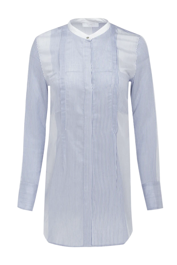 Tonet женские блуза с вискозы и шелка белая женская купить с ценами и фото 151414 - фото 1