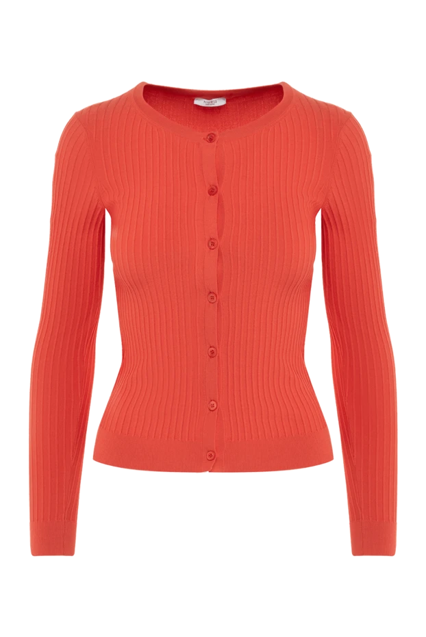 Peserico woman orange viscose and polyamide cardigan for women buy with prices and photos 151437 - photo 1