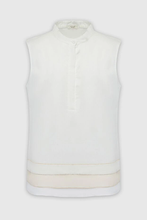 Peserico жіночі блуза з бавовни біла жіноча купити фото з цінами 151456 - фото 1