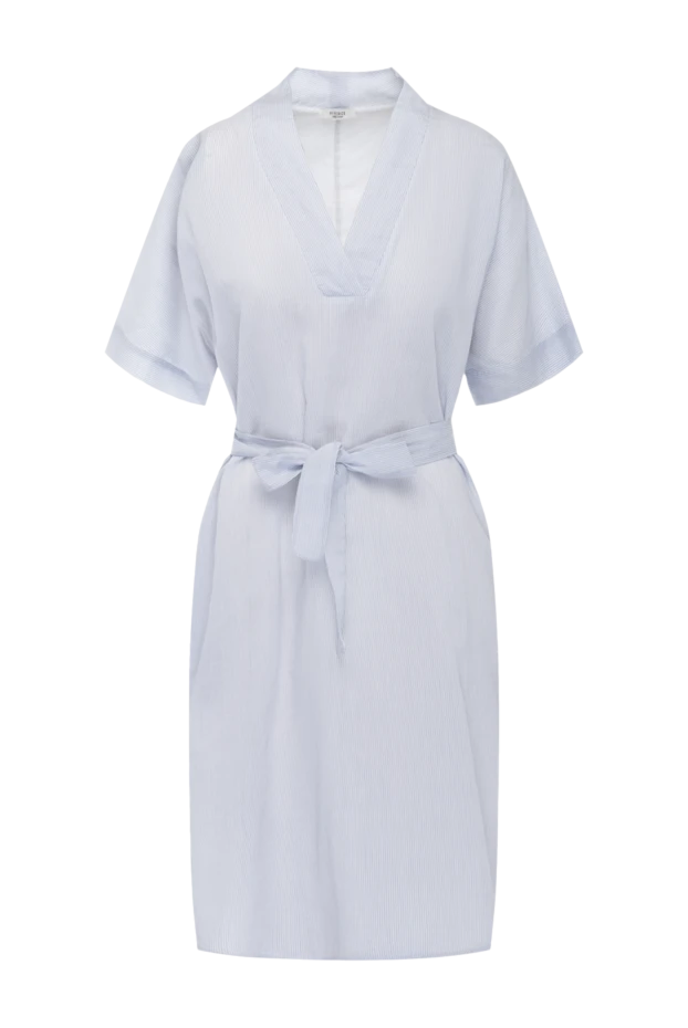 Peserico женские платье из хлопка и шелка белое женское купить с ценами и фото 151468 - фото 1
