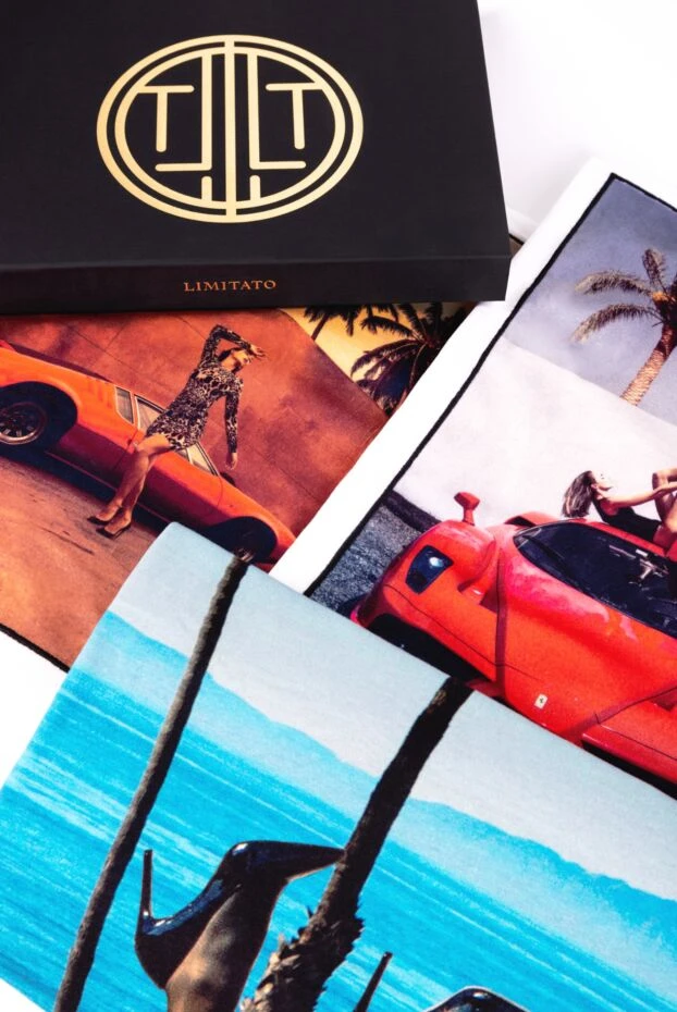 Limitato women's black cotton t-shirt with photo print 151497 - photo 2