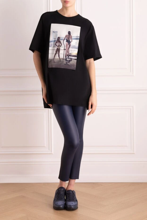 Limitato женские футболка из хлопка черная женская купить с ценами и фото 151500 - фото 2
