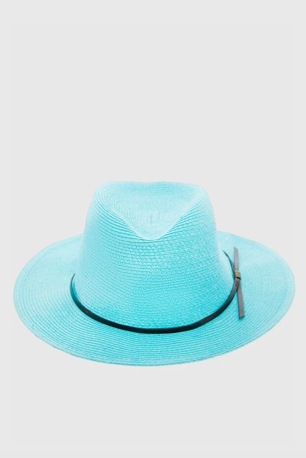 MC2 Saint Barth мужские шляпа из соломки и полиэстера голубая мужская купить с ценами и фото 151522 - фото 1
