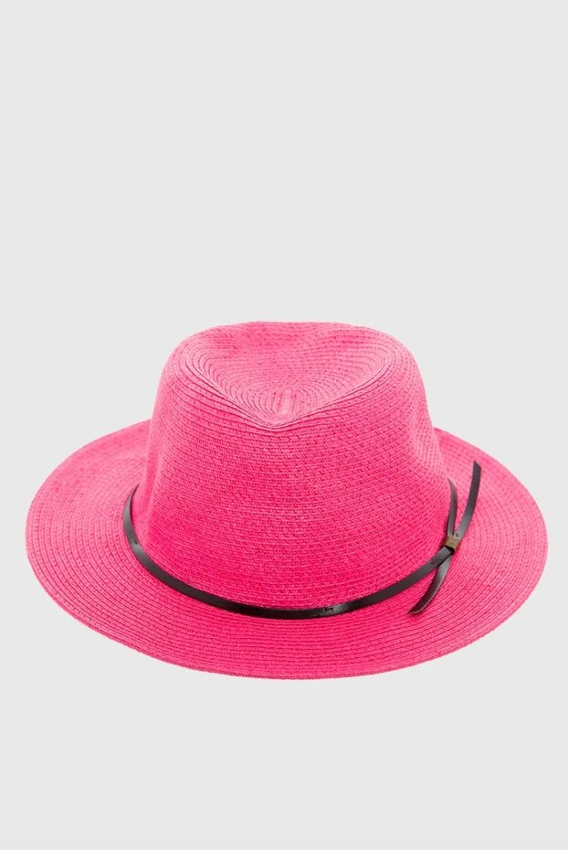 MC2 Saint Barth жіночі капелюх із соломки та поліестеру рожевий жіночий купити фото з цінами 151523 - фото 1