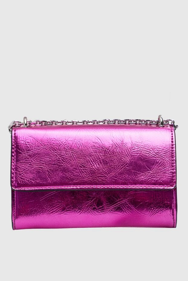 Olga Berg woman pink leather clutch for women 151570 - photo 1