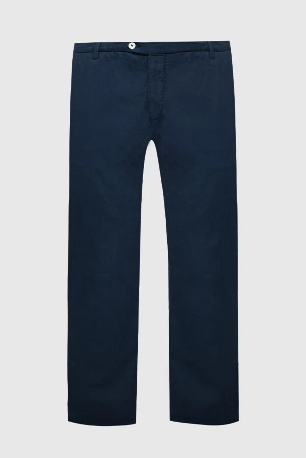 Cesare di Napoli man men's blue trousers buy with prices and photos 151610 - photo 1