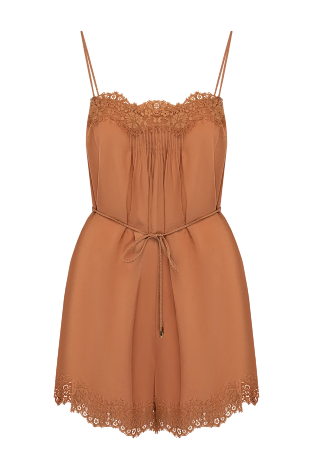 Zimmermann brown silk jumpsuit for women 151699 - photo 1