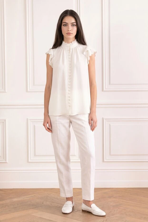 Zimmermann women's yellow long blouse with buttons 151701 - photo 1