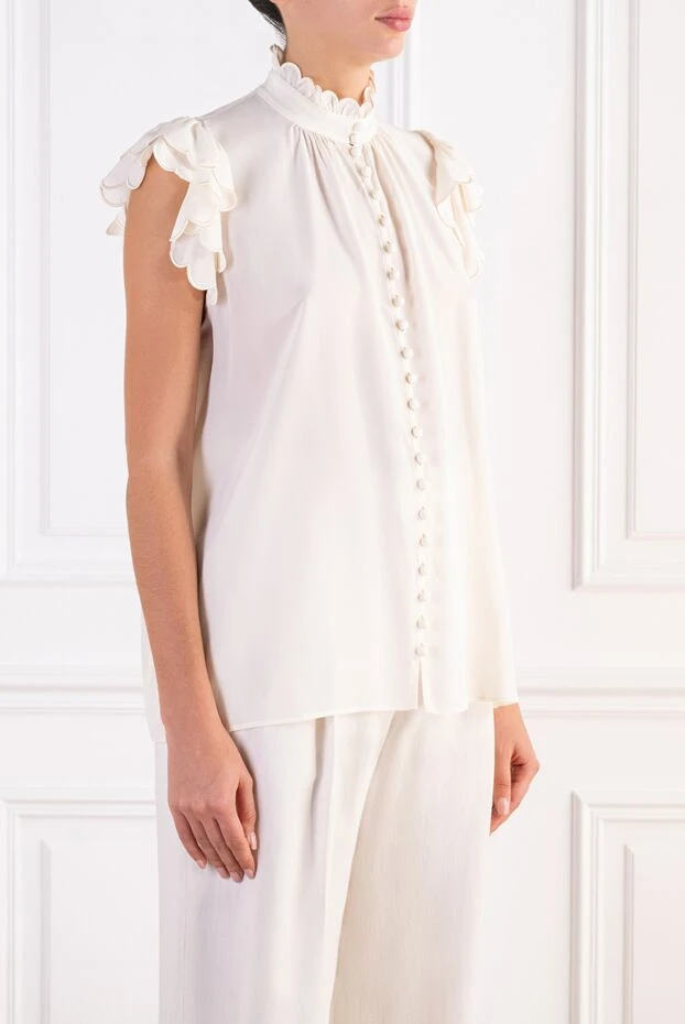 Zimmermann women's yellow long blouse with buttons 151701 - photo 3