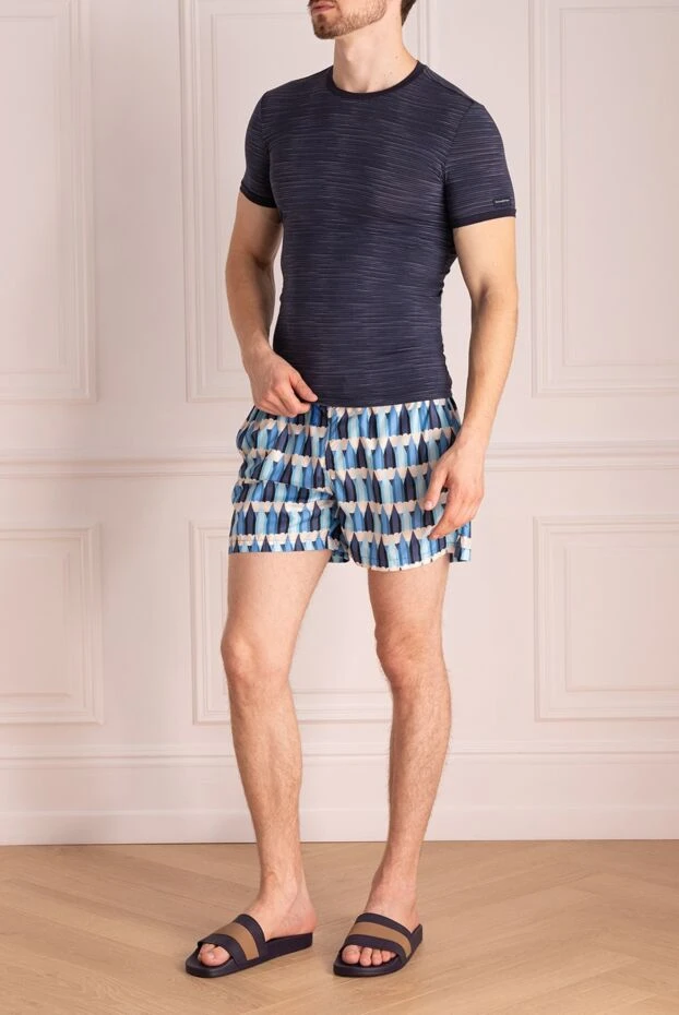 FeFe мужские шорты пляжные из полиамида синие мужские купить с ценами и фото 151734 - фото 2
