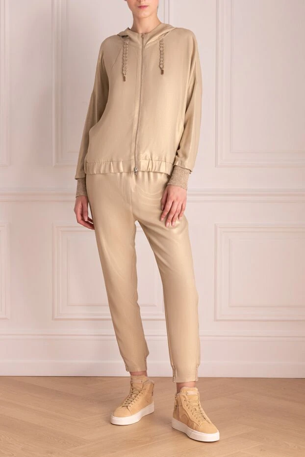 Panicale woman beige women's walking suit made of viscose and elastane buy with prices and photos 151748 - photo 2