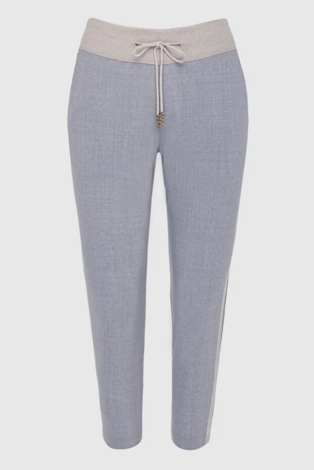 Panicale woman gray wool trousers for women buy with prices and photos 151754 - photo 1