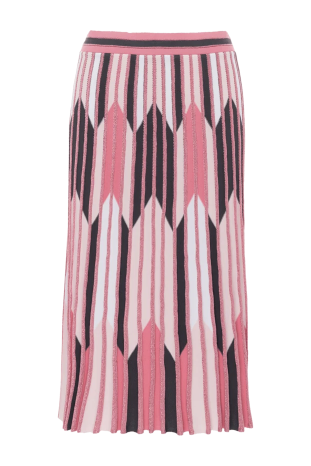 D.Exterior woman pink viscose and polyamide skirt for women buy with prices and photos 151783 - photo 1