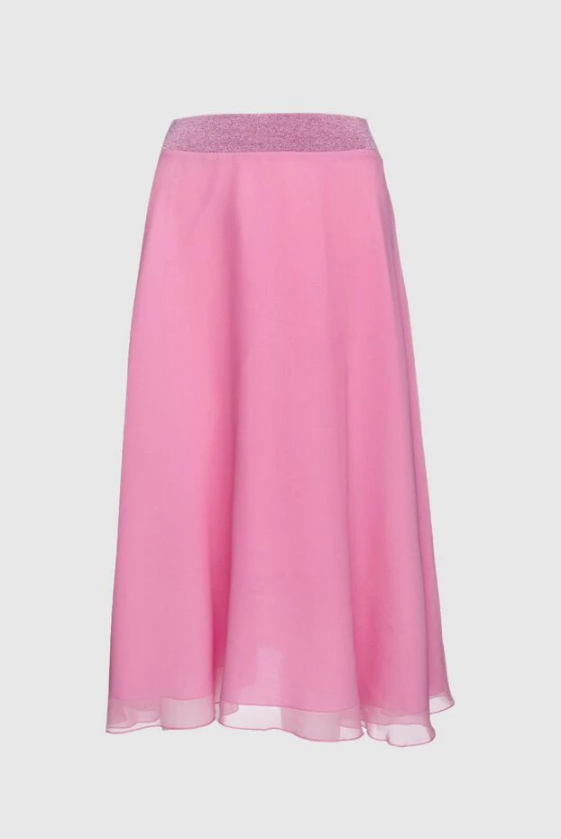 D.Exterior woman pink viscose and polyamide skirt for women buy with prices and photos 151788 - photo 1