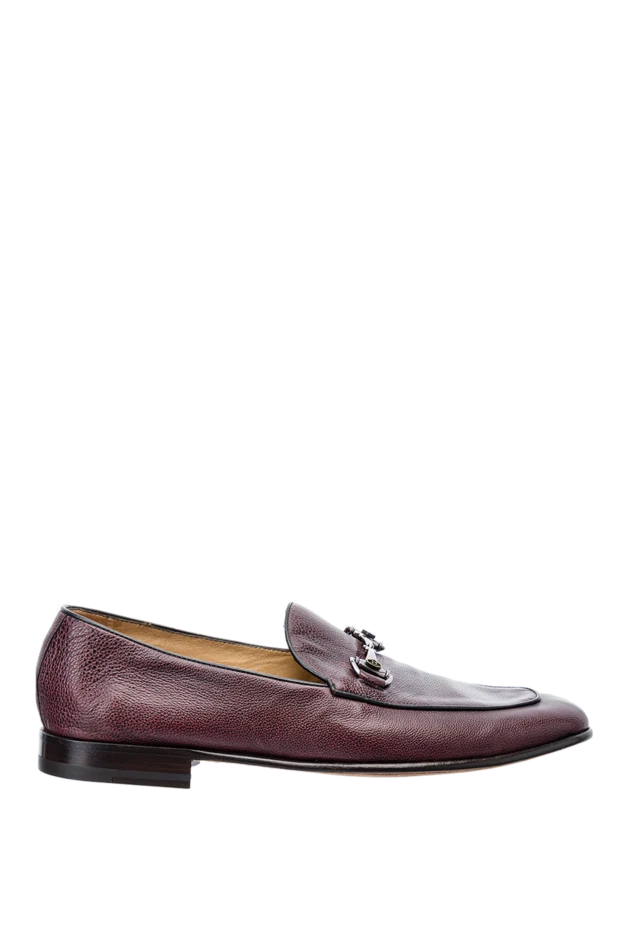 Barrett man leather loafers burgundy for men 151812 - photo 1