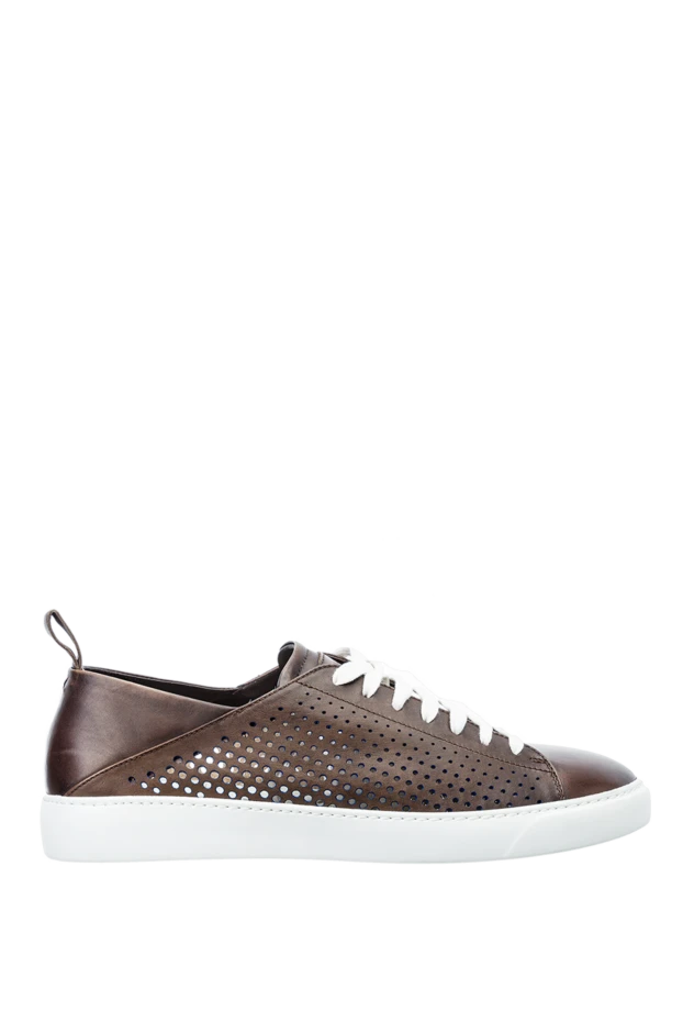 Barrett man brown leather sneakers for men buy with prices and photos 151820 - photo 1