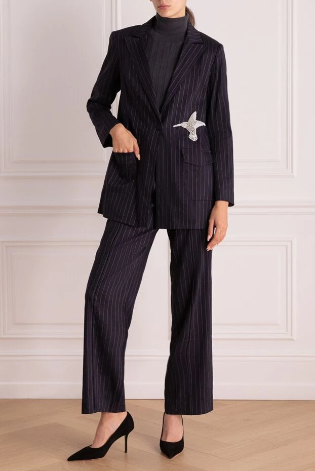 Max&Moi woman women's blue trouser suit buy with prices and photos 151831 - photo 2