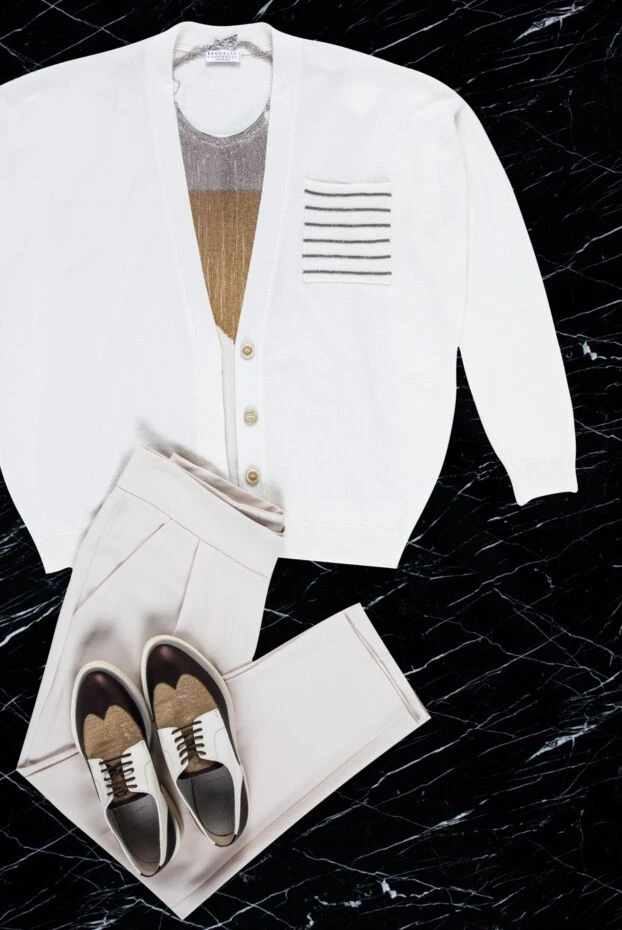 Брюки женские классические бежевые - фото 2