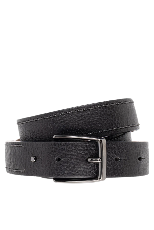 Brunello Cucinelli women's classic leather belt black 151906 - photo 1