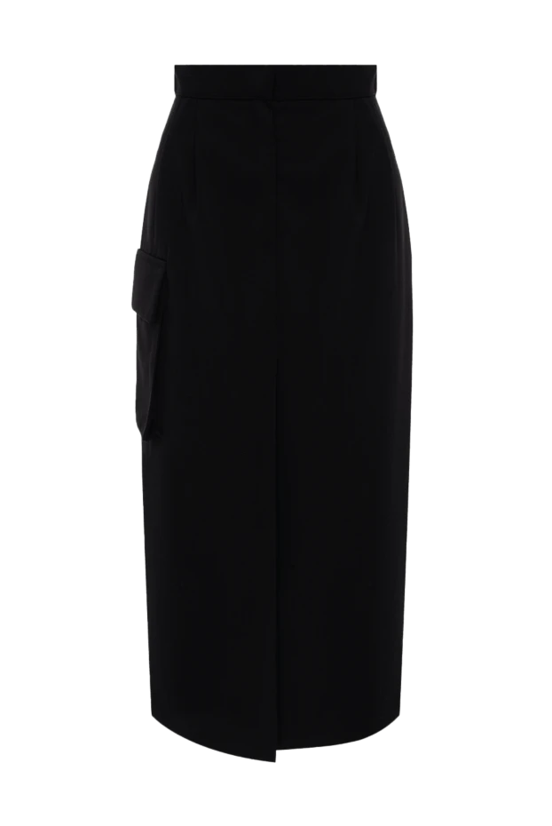 Fleur de Paris black polyester and viscose skirt for women 152080 - photo 1