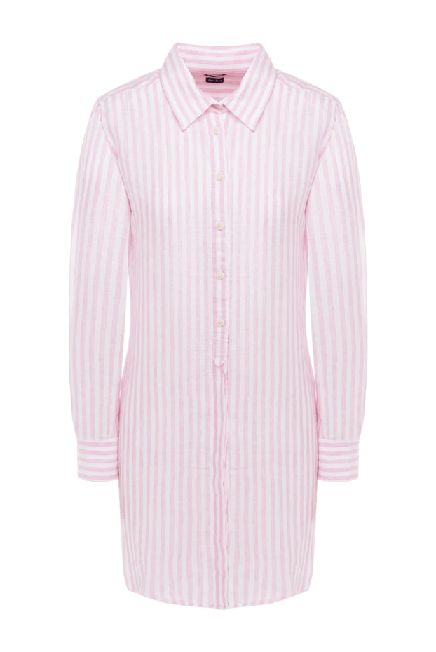 MC2 Saint Barth pink linen dress for women 152123 - photo 1