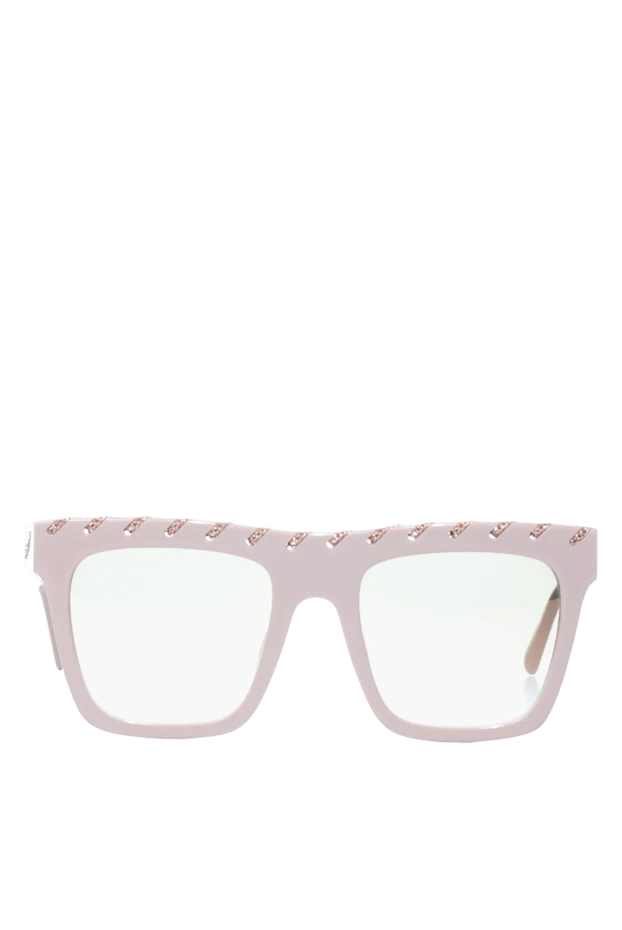 Stella McCartney woman beige plastic and metal glasses for women 152219 - photo 1