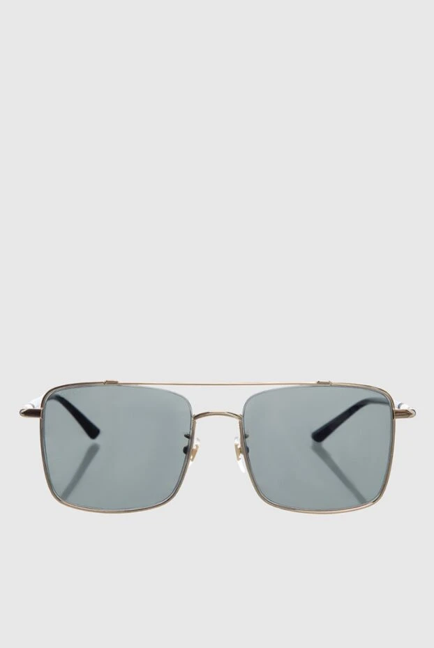 Gucci чоловічі окуляри для захисту від сонця з металу та пластику чорні чоловічі купити фото з цінами 152346 - фото 1