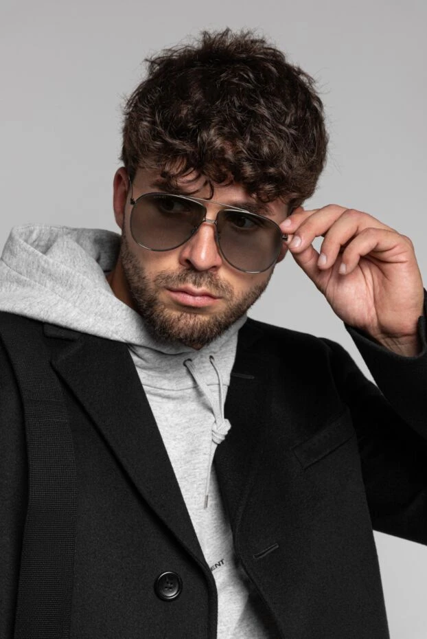 Gucci aviator sunglasses with gray gradient lenses 152347 - photo 3