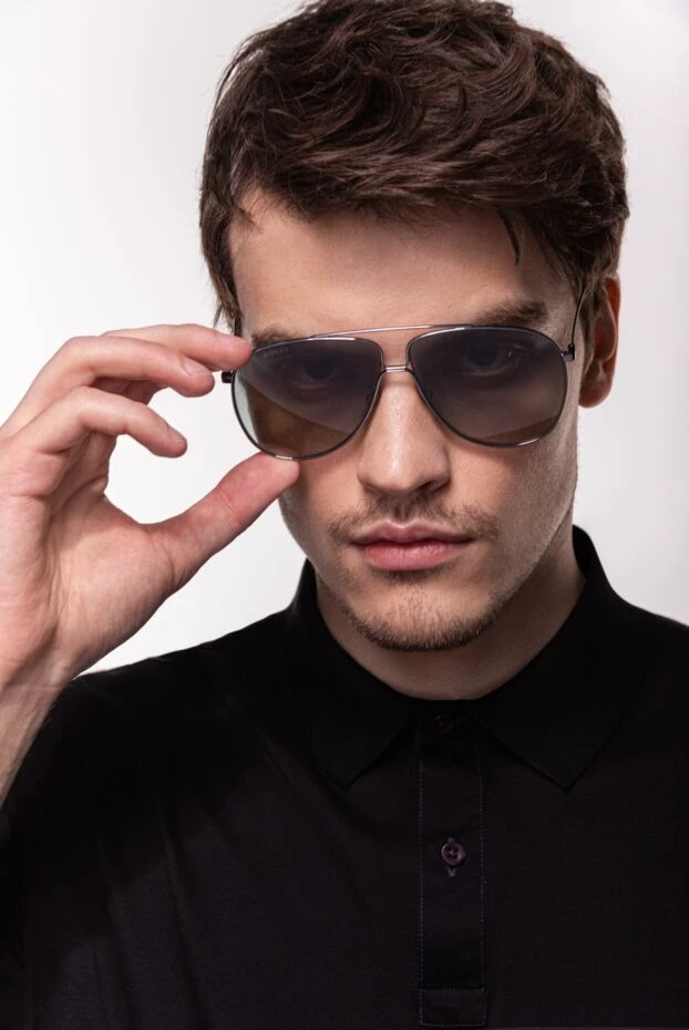 Gucci aviator sunglasses with gray gradient lenses 152347 - photo 2