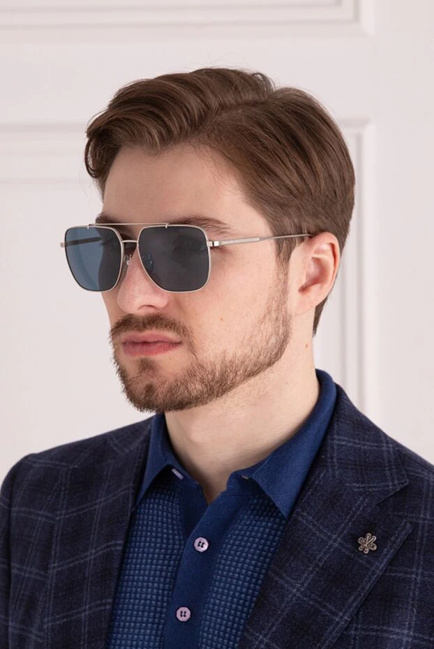 Chopard man blue sunglasses made of metal and plastic for men buy with prices and photos 152355 - photo 2