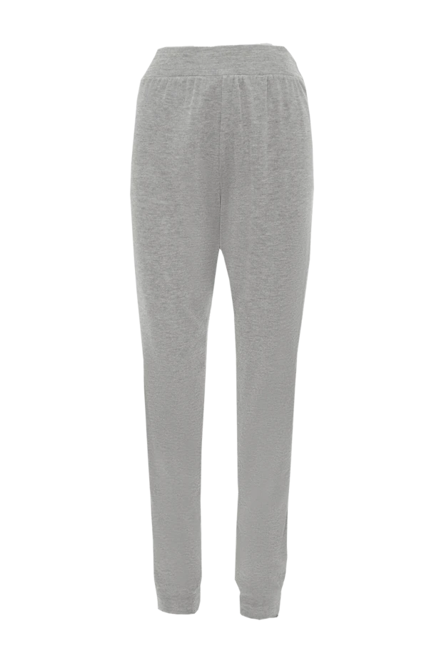 Rocco Ragni woman women's gray viscose and polyamide trousers buy with prices and photos 152475 - photo 1