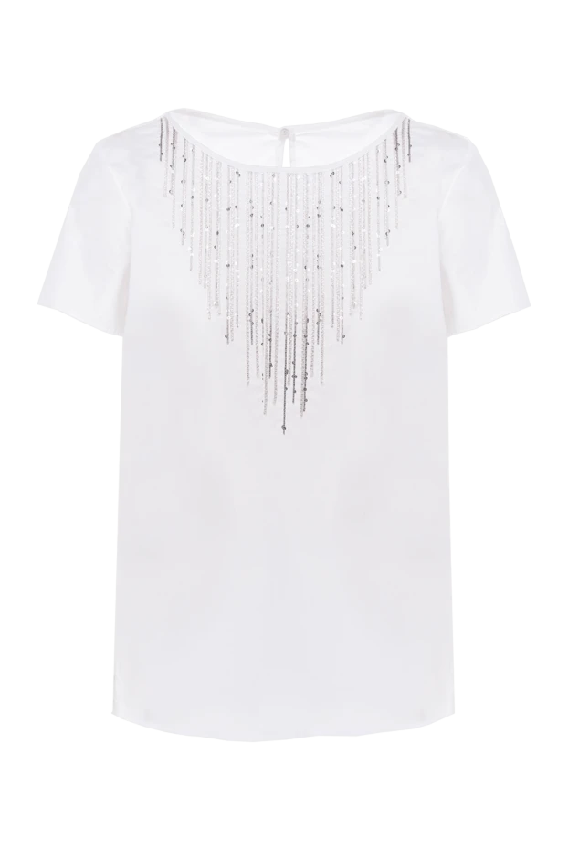 Rocco Ragni woman white cotton blouse for women buy with prices and photos 152476 - photo 1