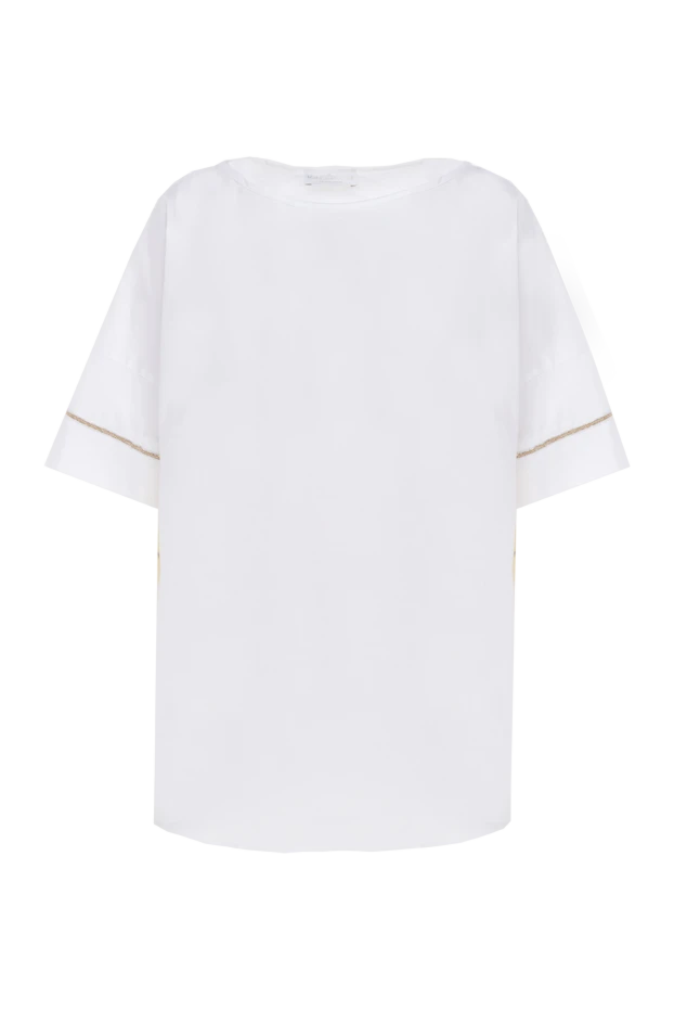 Rocco Ragni woman white cotton blouse for women 152477 - photo 1