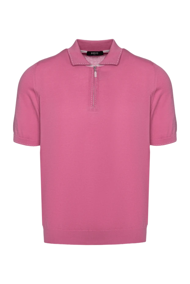 Svevo man cotton polo shirt pink for men buy with prices and photos 152512 - photo 1