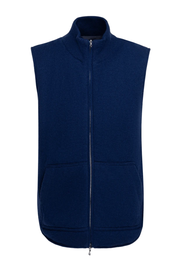 Svevo man cashmere vest blue for men buy with prices and photos 152577 - photo 1