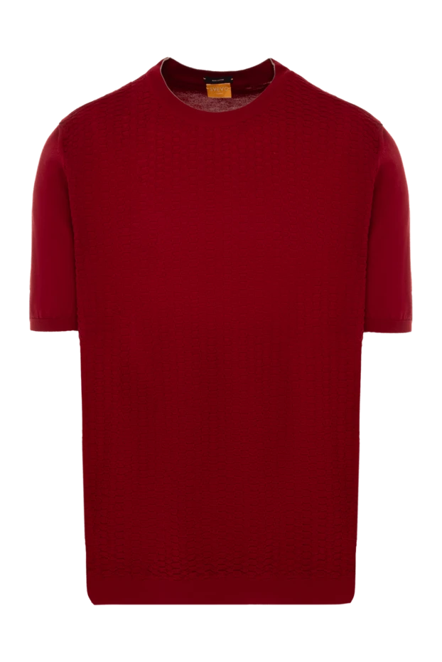 Svevo man cotton t-shirt burgundy for men 152649 - photo 1