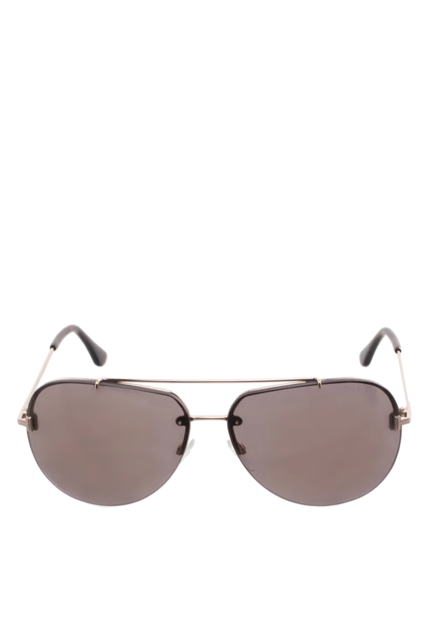 Tom Ford brown men's metal and plastic sunglasses for sun protection 152680 - photo 1