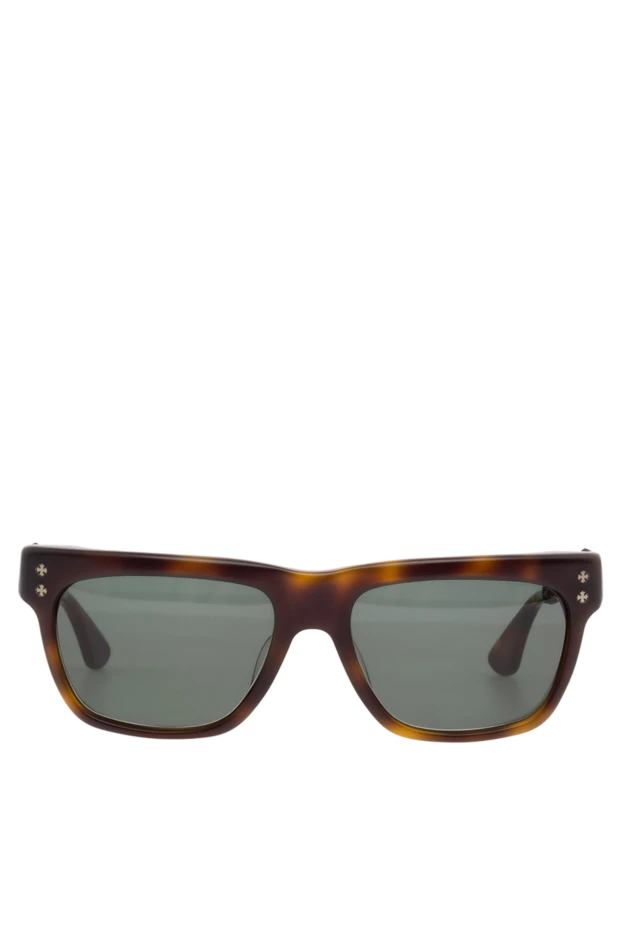 Chrome Hearts man brown plastic and metal glasses 152711 - photo 1