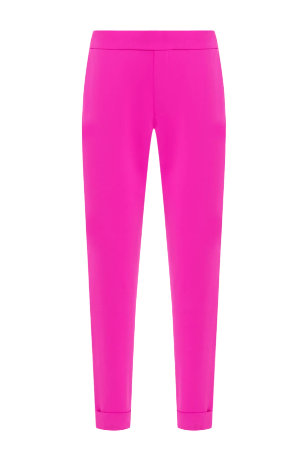 P.A.R.O.S.H. жіночі штани з поліестеру рожеві жіночі купити фото з цінами 152756 - фото 1