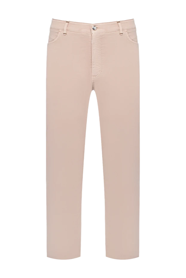 Zilli beige cotton and silk pants for men 152806 - photo 1