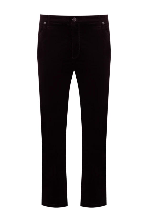 Zilli black cotton jeans for men 152821 - photo 1