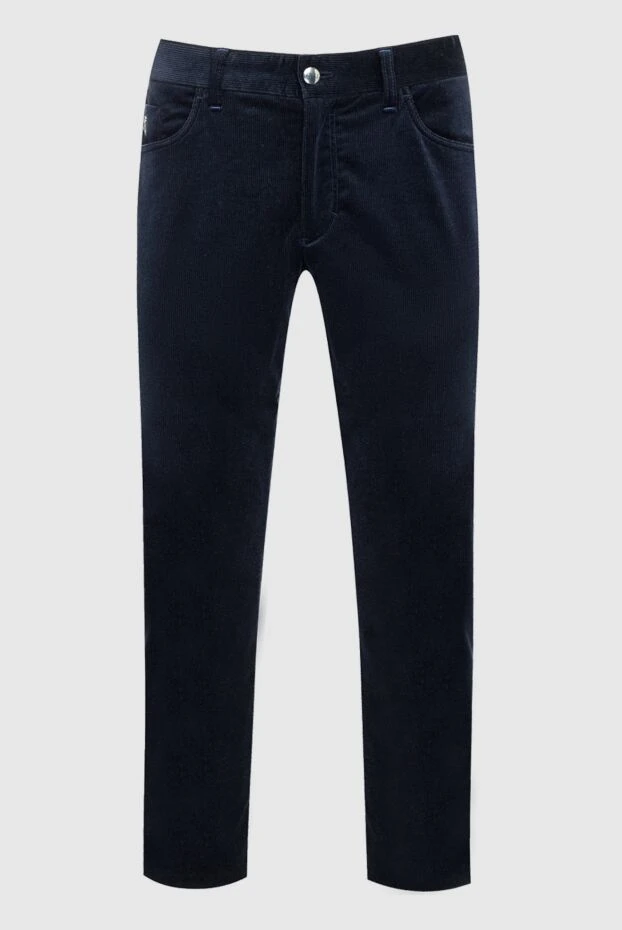 Zilli man men's black cotton and wool trousers buy with prices and photos 152824 - photo 1