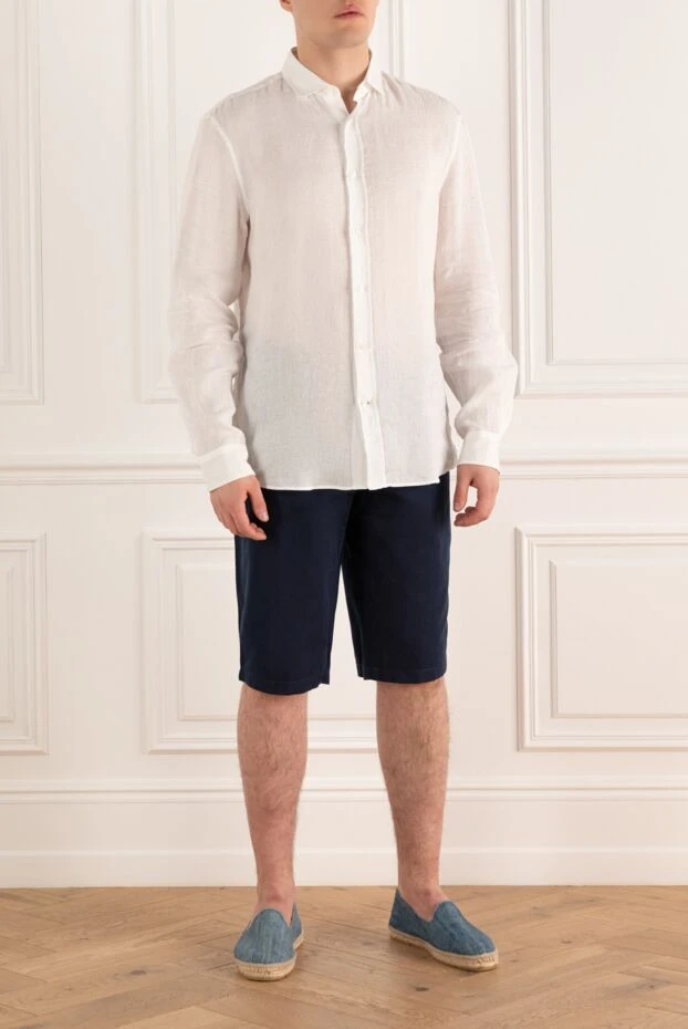 Zilli man blue cotton and polyamide shorts for men buy with prices and photos 152831 - photo 2