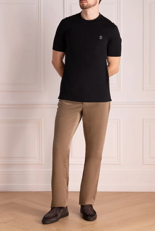 Zilli man beige cotton trousers for men buy with prices and photos 152833 - photo 2