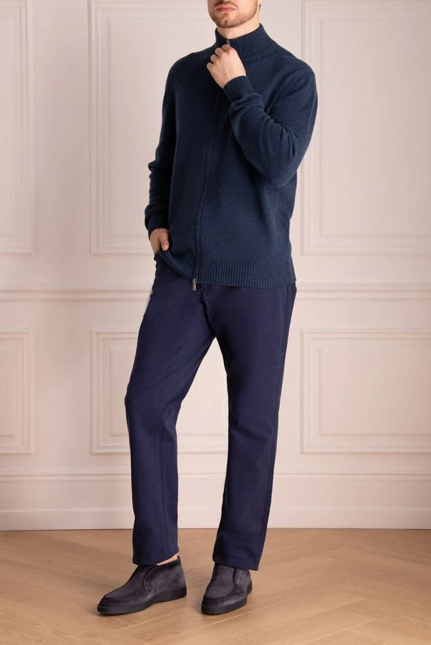 Zilli man blue cotton jeans for men buy with prices and photos 152850 - photo 2