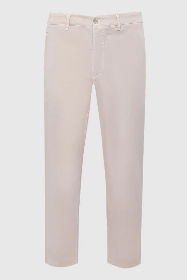 Zilli мужские брюки из хлопка розовые мужские купить с ценами и фото 152855 - фото 1