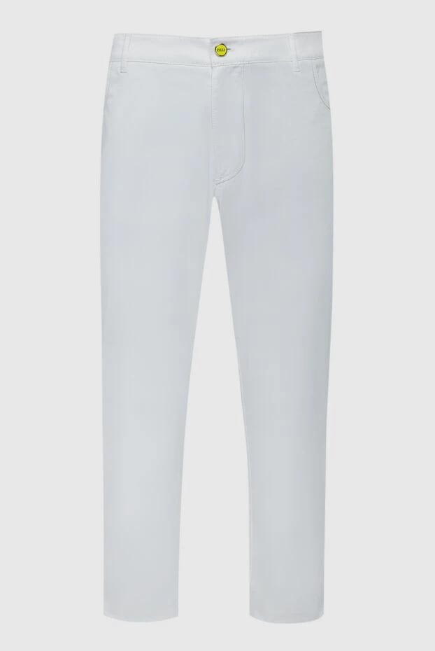 Zilli мужские брюки из хлопка белые мужские купить с ценами и фото 152857 - фото 1