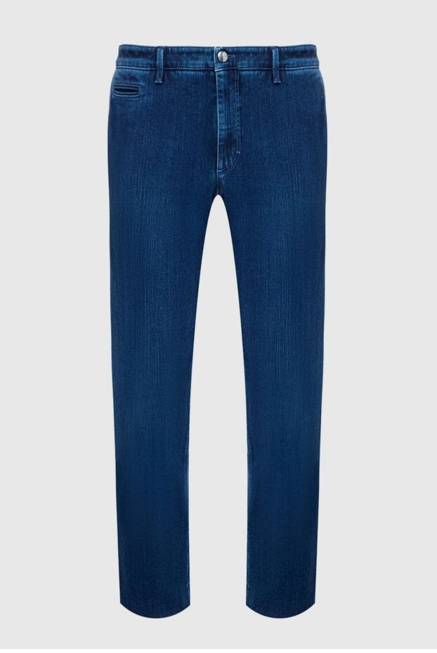 Zilli чоловічі джинси з бавовни та поліаміду сині чоловічі купити фото з цінами 152897 - фото 1