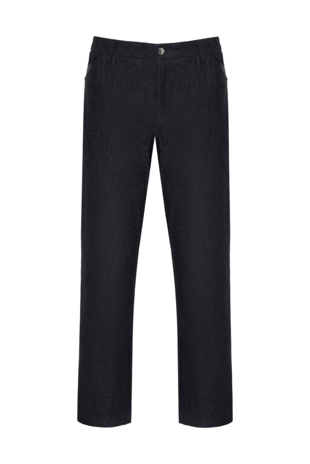 Zilli мужские джинсы из хлопка серые мужские купить с ценами и фото 152898 - фото 1