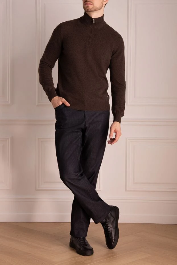 Zilli man gray cotton jeans for men buy with prices and photos 152898 - photo 2